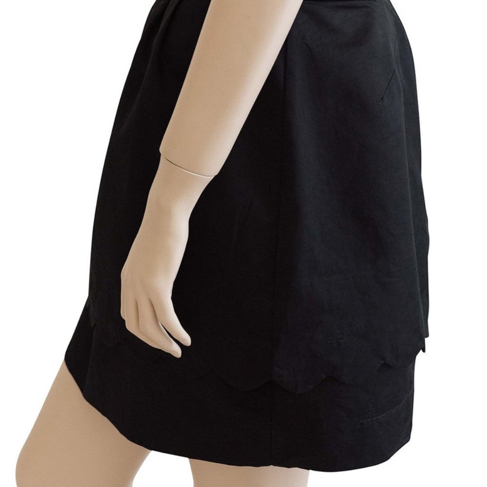 Forever New Black Layered Skirt Preloved - Size 12 - Picture 4 of 4